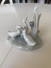 Vintage NAO by Lladro Group of 3 Ducks Geese Porcelain Figurine Made in Spain  picture