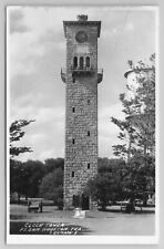 1930-50 Postcard Clock Tower Fort Sam Houston San Antonio Texas TX Rppc picture