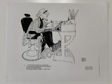 Al Hirschfeld Signed Autograph Photo Xerox Copy of Art Sketch PSA DNA j2f1c *51 picture