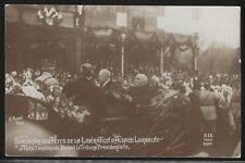 Gen. Joffre of France, Liberation of Alsace Lorraine, 1918 Real Photo Postcard picture