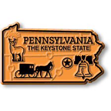 Pennsylvania Small State Magnet by Classic Magnets, 2.3