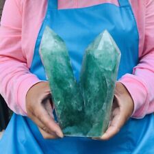 4.66LB Natural fluorite Multi pointed obelisk crystal aura healing 1443 picture