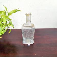 Vintage 6283 Perfume Clear Glass Bottle Decorative Collectible Rare G82 picture