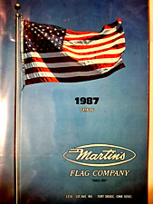 Martin's Flag Company 1987 Product Catalog Print Ad Fort Dodge Iowa 34pgs picture