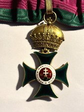 A.-H. Empire. Royal Hungarian Order of St. Stephen, silver. picture