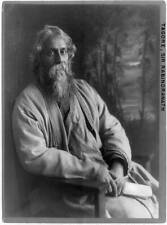 Rabindranath Tagore,Gurudev,polymath,literature,music,reshaped,Gitanjali,c1917 picture