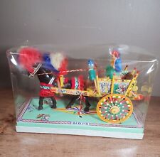 Vintage Gidi's Sicilian Hand Crafted Horse & Cart Italy Souvenir Never Removed picture