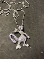 Pokemon Mewtwo Necklace Metal Chain picture