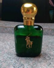 Vintage 1978 Mens Ralph Lauren POLO GREEN 2.0oz Cologne Spray 80% Full  picture