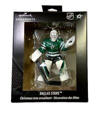 Hallmark Dallas Stars Goalie NHL Hockey Black Box Ornament NIB picture