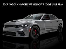 2023 Dodge Charger SRT Hellcat Redeye Jailbreak Metal Sign: 9x12