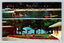Traverse City MI-Michigan, Terrace Beach Hotel, Vintage Postcard picture