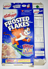 1998 Empty Frosted Flakes NBA Offer 20OZ Cereal Box SKU U200/320 picture