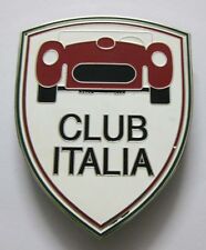 CLUB ITALIA CAR GRILL BADGE EMBLEM LOGOS METAL ENAMLED  picture