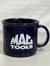 Mac Tools  Speckled Dark Blue 16oz Heavy Duty Ceramic 3.5” Tall  Coffee Mug picture