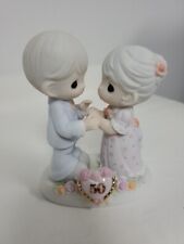 Precious Moments 50th Anniversary Figurine We Share A Love Forever Young 115912 picture