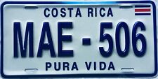 COSTA RICA Have fun decorating your wall with License Plate wall Deco CRLP 9 picture