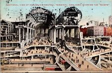 Sectional View of New Grand Central Terminal New York Showing Ramps 1913 Fordham picture