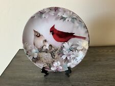 Vintage Collectible Plate By Lina Liu Natures Poetry Series Ceramic 8.5” picture