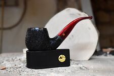 Moretti Pipe Black Rusticated Oom Paul Freehand picture