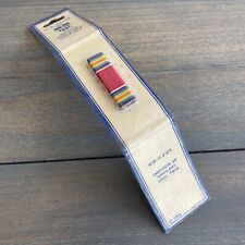 Vintage WE2 US Army World War II Victory Ribbon Bar - SEALED  (W5) picture