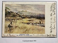 1905 Southern Rhodesia Real Picture Postcard Cover To England picture