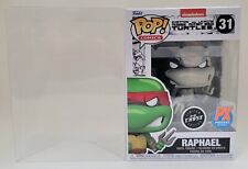 Funko POP TMNT: Raphael #31 Black & White Chase PX Exclusive + Protector Box picture