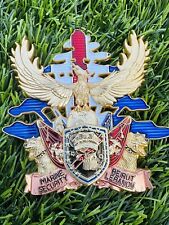USMC MSG-DET MARINE SECURITY GUARD DETACHMENT BEIRUT, LEBANON CHALLENGE COIN picture