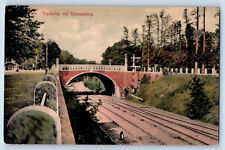 Copenhagen Denmark Postcard Viaduct at Klampenborg 1910 Posted Antique picture