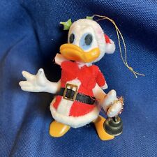 Vintage 1970's Walt Disney Donald Duck w/Bells ~Felt Christmas Tree Ornament picture
