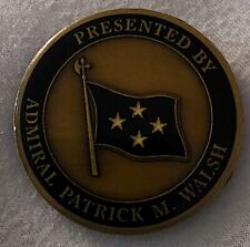 US Navy Chief of Navy Admiral Patrick M. Walsh Challege Coin picture