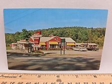 Vintage Postcard Hatcher's Motel Steak House Bay Naples Sebago Long Lake Maine picture