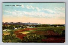 Honolulu HI-Hawaii, Moanalua, Aerial, Antique, Vintage Postcard picture