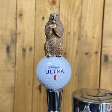 Caddyshack Mini TAP HANDLE Gopher Michelob ULTRA Beer Golf Ball Short Stubby picture