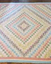 Beautiful Vintage Pastel Trip Around The World By Arch Quilts Elmsford New York picture