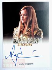 2022 Star Trek Discovery Season 3 Mary Wiseman Autograph Mirror Captain Tilly picture