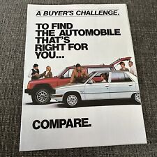 1985 AMC Renault Fuego Encore Alliance Jeep CJ Scrambler Wagoneer Print Ad picture