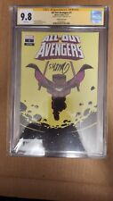 All-Out Avengers #1 (2022) CGC 9.8 Signed by Skottie Young Blade Variant picture