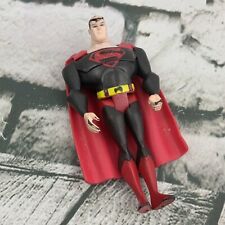 JLU Justice League Unlimited Black Costume Superman 4.5” Action Figure picture