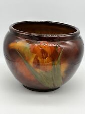 American Art Pottery Weller Louwelsa Jardiniere Vase 9 1/2