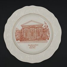 Adam Antique Steubenville Collector Plate First Methodist Church Victoria TX 10
