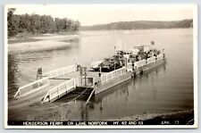Henderson AR Southern Maid Donuts(?) Truck~Ferry Ride~Ate Catfish Dinner RPPC picture
