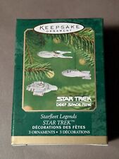 Hallmark Keepsake ornament Star Trek Starfleet Legends miniatures (3-piece set) picture