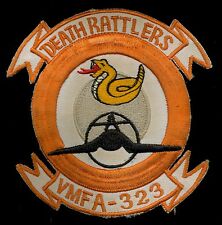 USMC VMFA-323 Death Rattlers Patch S-19 picture