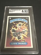 1985 TOPPS Garbage Pail Kids SCG 8.5 Glossy LIVE MIKE #53B SERIES 2 GPK picture
