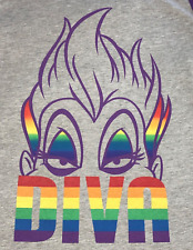 DISNEY PRIDE COLLECTION MENS SZ 2XL 50-52 URSULA DIVA COTT/POLY NEW TANK TOP NWT picture