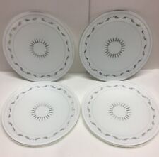 Vintage John C. Virden Co. Glass Plate Ceiling Light Shade Covers Set of 4 picture