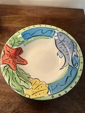 Sango  Key West Hand Painted Plate 9” # 6101 picture