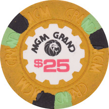 MGM Grand Casino Las Vegas Nevada $25 Chip 1981 picture