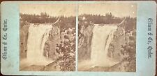 Rare 1860s Stereoview of Falls Montmorency Quebec by Ellisson Vallee picture